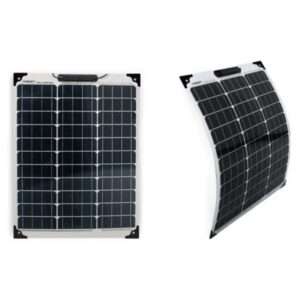Painel Solar Fotovoltaico Felxível Monocristalino 12V 50W