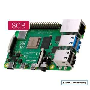 Raspberry Pi 4 model B 8GB (usado com garantia)