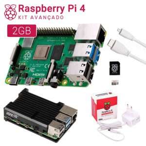 Raspberry Pi 4 2GB Kit Avançado 32GB