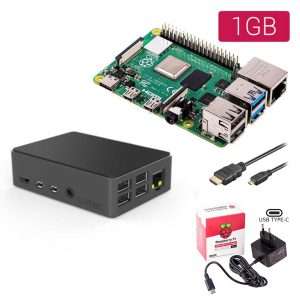 Raspberry Pi 4 1GB Flirc Kit Black