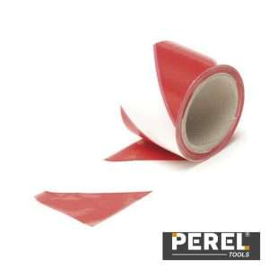 Fita De Sinalização Vermelha/Branca - 100M PEREL