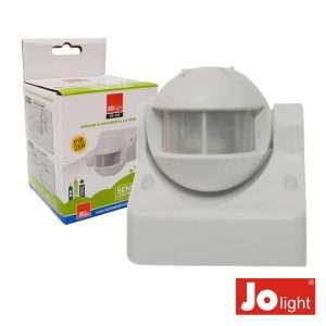 DETECTOR DE MOVIMENTOS PIR DE PAREDE BRANCO JOLIGHT