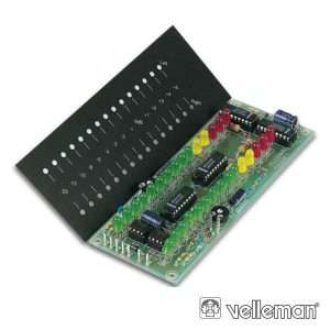 KIT MEDIDOR VU 2x15 LEDS STEREO ENTRADA AJUSTÁVEL VELLEMAN