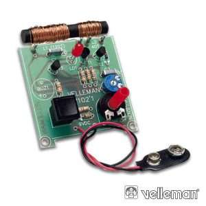KIT DETECTOR DE METAIS C/ LED VELLEMAN