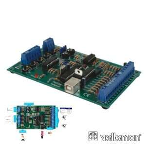 KIT PLACA DE INTERFACE USB P/ TESTES VELLEMAN