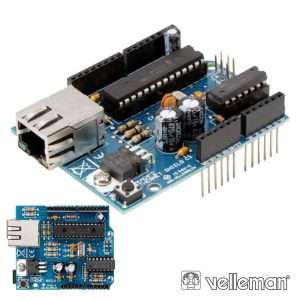 KIT ETHERNET SHIELD P/ ARDUINO VELLEMAN