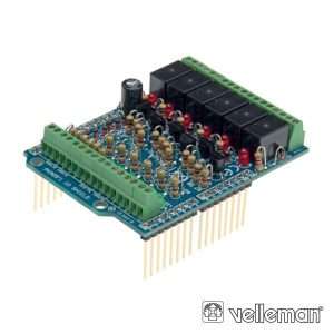 IN/OUT SHIELD PARA ARDUINO VELLEMAN