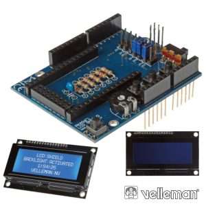 LCD 20X4 SHIELD P/ ARDUINO VELLEMAN