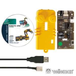 INTERFACE USB P/ KIT BRAÇO ROBÓTICO KSR10 VELLEMAN