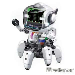 Kit Robô C/ 6 Pernas Tobbie II 118 Peças VELLEMAN