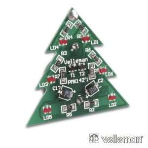 KIT ÁRVORE DE NATAL 6 LEDS VELLEMAN