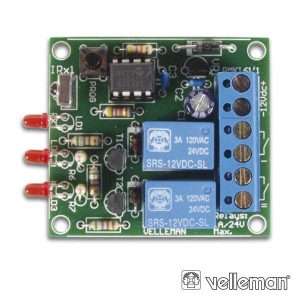 KIT RECEPTOR IR DE 2 CANAIS VELLEMAN