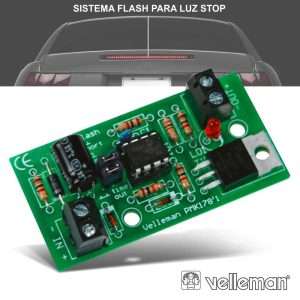 KIT SISTEMA DE FLASH P/ TERCEIRO STOP VELLEMAN