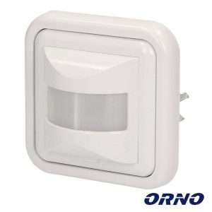 Detector De Movimentos Pir P/ Encastrar Branco ORNO