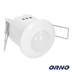 Detector De Movimentos Pir P/ Encastrar Branco ORNO