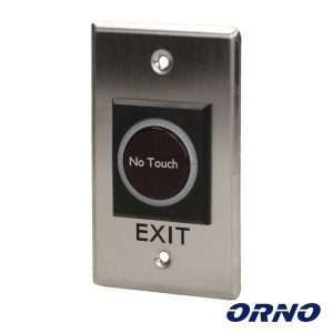 Botão P/ Portas Elétricas C/ Sensor ORNO