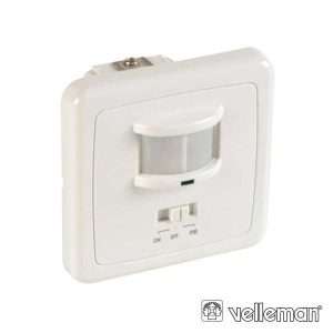 DETECTOR DE MOVIMENTOS PIR P/ EMBUTIR VELLEMAN