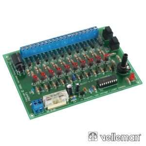 KIT GERADOR DE EFEITOS LUZ C/ 10 CANAIS 12VDC VELLEMAN