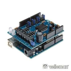 MÓDULO DE MOTOR E POTÊNCIA P/ ARDUÍNO VELLEMAN