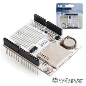 MÓDULO GRAVAÇÃO DE DADOS COMPATÍVEL C/ ARDUINO VELLEMAN