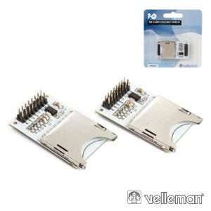 MÓDULO EXTENSÃO DE MEMÓRIA CARTÃO SD P/ ARDUINO VELLEMAN