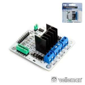 PLACA CONTROLO 2 MOTORES DC 2A VELLEMAN
