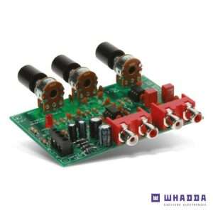 Kit Pré-Amplificador C/ Ajuste de Volume E de Tons WHADDA