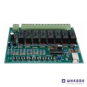 Placa USB Relé De 8 Canais WHADDA