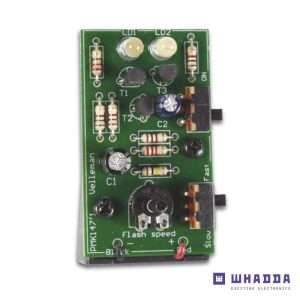 Kit Estroboscópio C/ 2 LEDS Brancos WHADDA