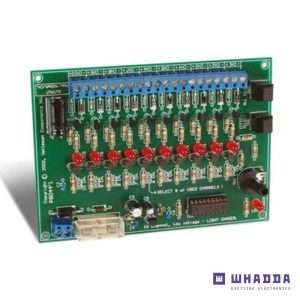 Kit Gerador Efeitos Luz de 10 Canais WHADDA