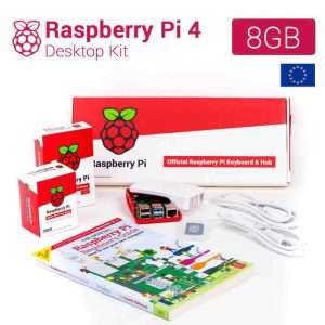 Raspberry Pi 4 8GB Complete Desktop Kit EU