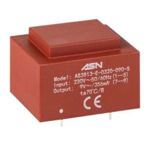 Transformador Encapsulado 3.2VA 1 X 9V / 1 X 0.356A ASN