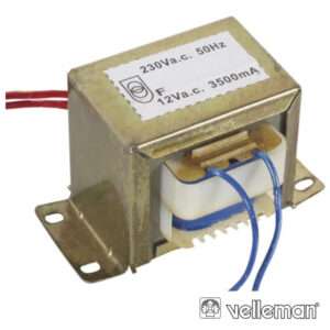 TRANSFORMADOR 42VA 1X12V VELLEMAN