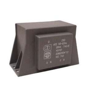 TRANSFORMADOR 25VA C/ CHAPA 2x9V 2x1.389A