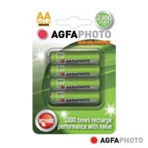 Pilha Recarreg?vel AA 1.2V 2300mAh 4x Blister AGFAPHOTO