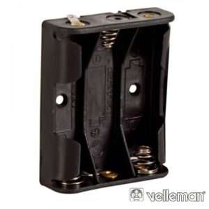 SUPORTE P/ 3 PILHAS AA VELLEMAN