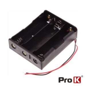 Suporte P/ 3 Pilhas 18650 PROK
