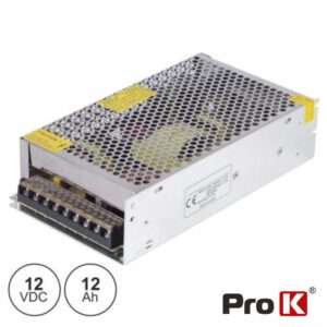 FONTE DE ALIMENTA??O INDUSTRIAL 12V 150W 12.5A PROK