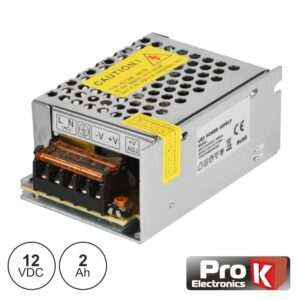 FONTE DE ALIMENTA??O INDUSTRIAL 12V 25W 2A PROK