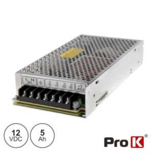 FONTE DE ALIMENTA??O INDUSTRIAL 12V 60W 5A PROK