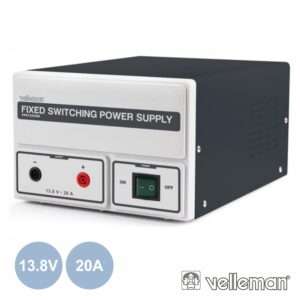 FONTE DE ALIMENTA??O FIXA 20A 13.8VDC VELLEMAN