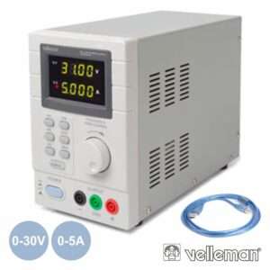 FONTE DE ALIMENTA??O DIGITAL 0-30V / 0-5A CABO USB P/ PC