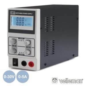 FONTE DE ALIMENTA??O DIGITAL 0-30V / 0-5A VELLEMAN
