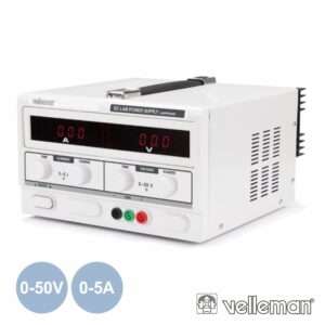 FONTE DE ALIMENTA??O DIGITAL 0-50V / 0-5A VELLEMAN
