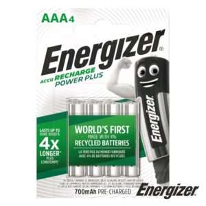 Bateria Ni-MH AAA 1.2V 700ma 4X Power Plus ENERGIZER