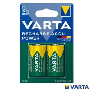 Pilha Recarreg?vel C 1.2V 3000mAh 2x VARTA