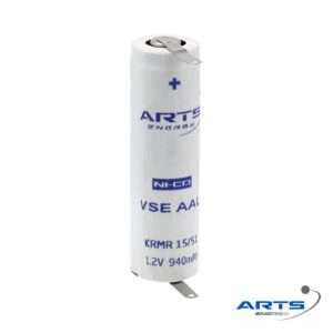 Bateria NI-CD AA/VSAAL 1.2V 940mAh C/ Patilhas