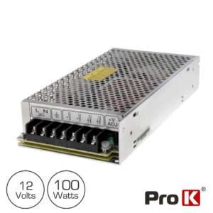 FONTE DE ALIMENTA??O INDUSTRIAL 12V 100W 8.5A PROK